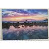 Image 1 : Pahohu Fish Pond Canvas Giclee Art Print by Peter Tang 20" x 30"