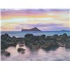 Image 2 : Pahohu Fish Pond Canvas Giclee Art Print by Peter Tang 20" x 30"