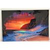 Image 1 : Ocean Scene Metal Print 36" x 38"