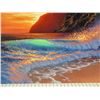 Image 2 : Ocean Scene Metal Print 36" x 38"