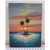 Image 1 : Island Love Open Edition Canvas Giclee Art Print by Walfrido Garcia 16" x 12" (retail $295)