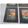 Image 2 : Qty 5 Island Matted Paper Art Prints by Walfrido Garcia 10" x 8"