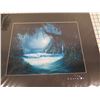 Image 2 : Path of Discovery Matted Paper Print Limited Edition Canvas Giclee by Walfrido Garcia 16" x 20"