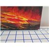 Image 2 : Waves, Moon & Fire Ltd. Edition Canvas Giclee #6/50 by Walfrido Garcia 18" x  24" (retail $975)