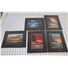 Image 1 : Qty 5 Island Matted Paper Art Prints by Walfrido Garcia 10" x 8"