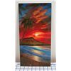 Image 1 : Ocean Scene Metal Print by Walfrido Garcia 16" x 8" (retail $395)