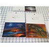 Image 2 : Qty 4 Sets Island Art Greeting Cards by Walfrido Garcia 5" x 8"