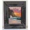 Image 1 : Essence of Paradise Deckled Watercolor Art Print by Walfrido Garcia 16" x 20" (retail $250)