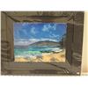 Image 2 : Wailea Blue Deckled Watercolor Art Print by Walfrido Garcia 16" x 20" (retail $250)