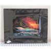 Image 1 : Colors of the Heart Deckled Watercolor Art Print #2/95 by Walfrido Garcia 16" x 20" (retail $250)