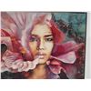Image 2 : Flourish Canvas Giclee Art Print #7/100 by Dimitra Milan, Framed 26" x 35" (frame damaged)