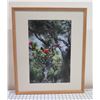 Image 1 : Local Siblings Art Print by Ren Shiroma, Framed 25" x 20"