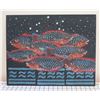 Image 1 : Fish Art Original Painting 16" x 20"