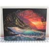 Image 1 : Colors of the Heart Open Edition Canvas Giclee Art Print by Walfrido Garcia 12" x 16"