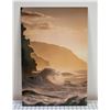 Image 1 : Ka'e Beach Metal Print 11" x 24"