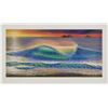 Image 1 : Ocean Scene Matted Paper Art Print 11" x 17"