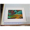 Image 3 : Abstract Fish Matted Paper Art Print by Colin Redican 12" x 16"