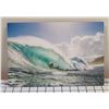 Image 1 : Pipeline Perfection Metal Print #6/100 Signed by Zak Noyle 2018, 9" x 12", Original Signature