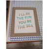 Image 3 : I'll Be The Sun, You Be The Sea Art Print, Framed 17" x 13"