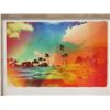 Image 2 : Ocean Scene Art Print, Framed 14" x 17"