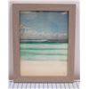 Image 1 : Ocean Scene Art Print by Matthew Allen, Framed 19" x 14"