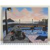 Image 1 : Kahanamoku Lagoon Art Print by Shin & Saori Kato 17" x 20"