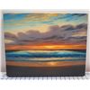 Image 1 : Golden Shores Canvas Giclee Art Print by Walfrido Garcia 14" x 18" (retail $395)