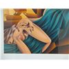 Image 2 : Abstract Female Figure Art Print, Framed 18" x 21"