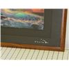 Image 3 : Colors of the Heart Deckled Watercolor Art Print by Walfrido Garcia, Framed 17" x 21" (retail $300)