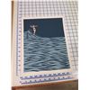 Image 3 : Female Surfer Art Print 14" x 11"