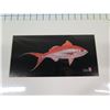 Image 2 : Fish Matted Paper Art Print by Shane Hamamoto 11" x 17"