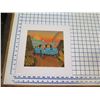 Image 2 : Beach Scene w/ Dogs Matted Paper Art Print 12" x 12"