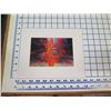 Image 2 : Abstract Matted Paper Art Print 8" x 10"