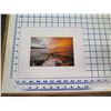 Image 2 : Ocean Scene Matted Paper Art Print 8" x 10"