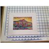 Image 2 : Abstract Matted Paper Art Print 8" x 10"