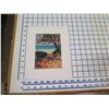 Image 2 : Ocean Scene Matted Paper Art Print 10" x 8"