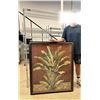 Image 2 : Large Framed Art Print, Traveler Palm 38" x 44"