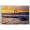 Image 1 : Sunset Ride Metal Print #2/100 Signed by Zak Noyle 16" x 24"