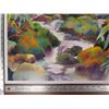 Image 2 : Tropical Landscape Scene, Art Print, Artist Peggy Chun 26" x 21"