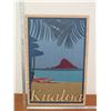 Image 3 : Kualoa Art Print on Wood 31" x 21"
