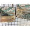 Image 2 : Pair of Rustic Prints on Wood 11.5" x 11.5"
