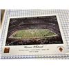 Image 2 : U.H. Warriors vs. Georgia Sugar Bowl Print with Original Signatures, Approx. 24" x 18"