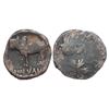 Image 1 : Ancient Saketa region - monarchical die-struck coinage of Ayodhya area, copper coin of Ayumitra (c.2