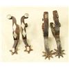 Image 1 : Lot of Two Pairs of Spurs