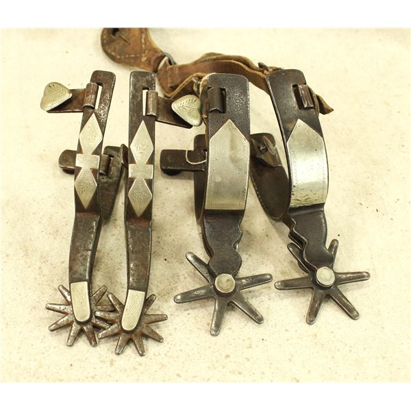 Grouping of Kelly Bro's Spurs