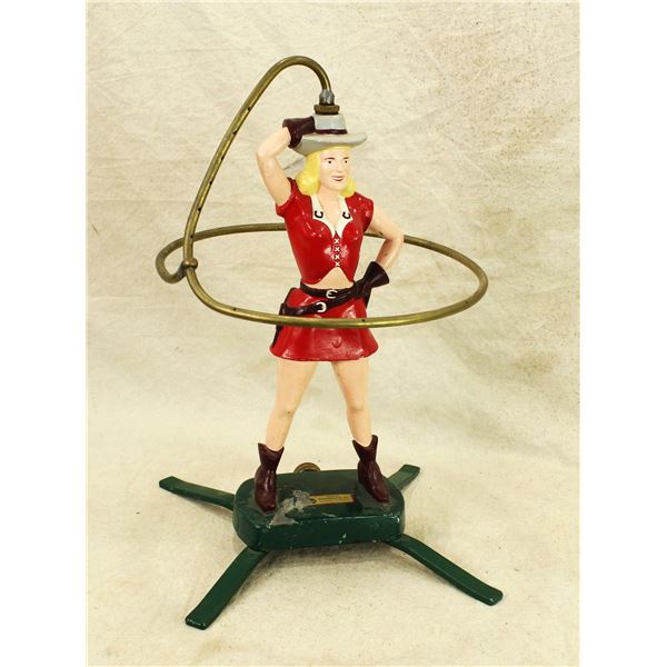 Desirable Cowgirl Lawn Sprinkler