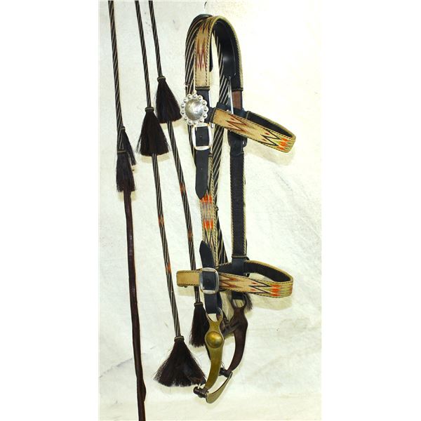 Walla Walla Horsehair Bridle