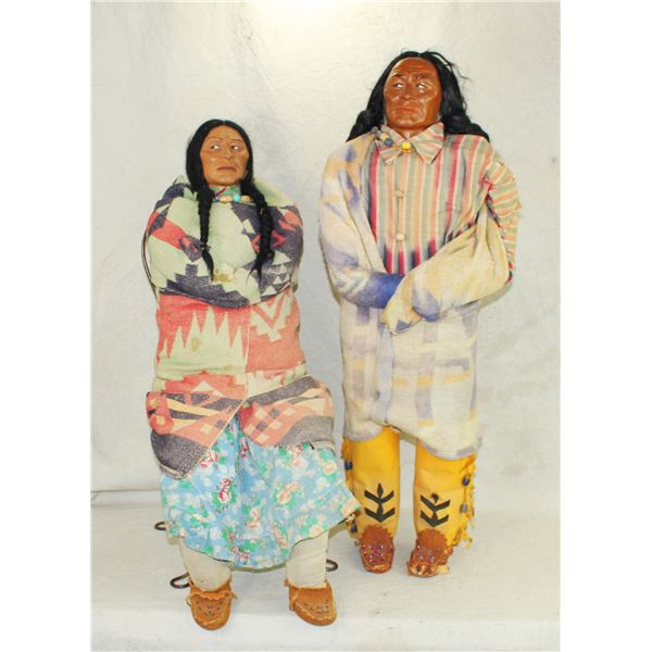 Rare Large Skookum Dolls