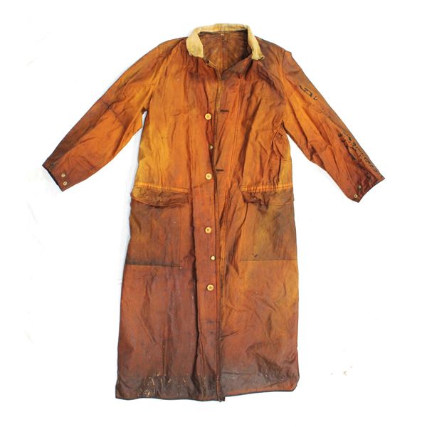 Early Cowboy's Oilcloth Slicker