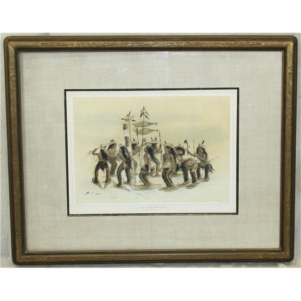 George Catlin Lithograph